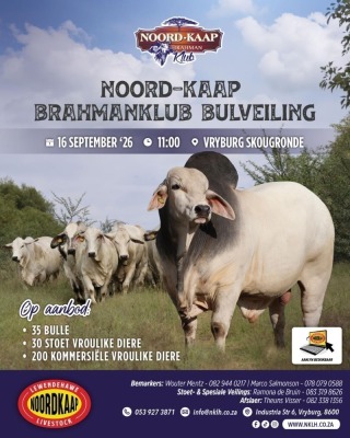Noordkaap Brahmanklub Bulveiling